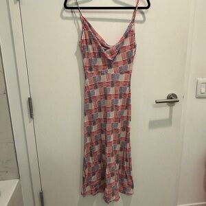 Realisation Par - Capulet Juniper - Cowl Neck Midi Dress